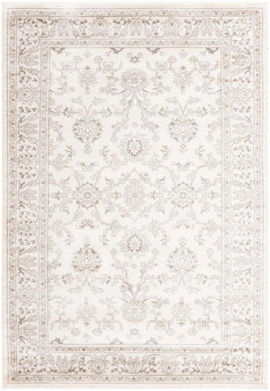Ivory 6' 1 x 9' Charlotte Rectangle Area Rug 100% Polypropylene With Jute Backing Traditional Classical Durable Carpet for Living Dining Office Rooms for Sale at Rug Engine