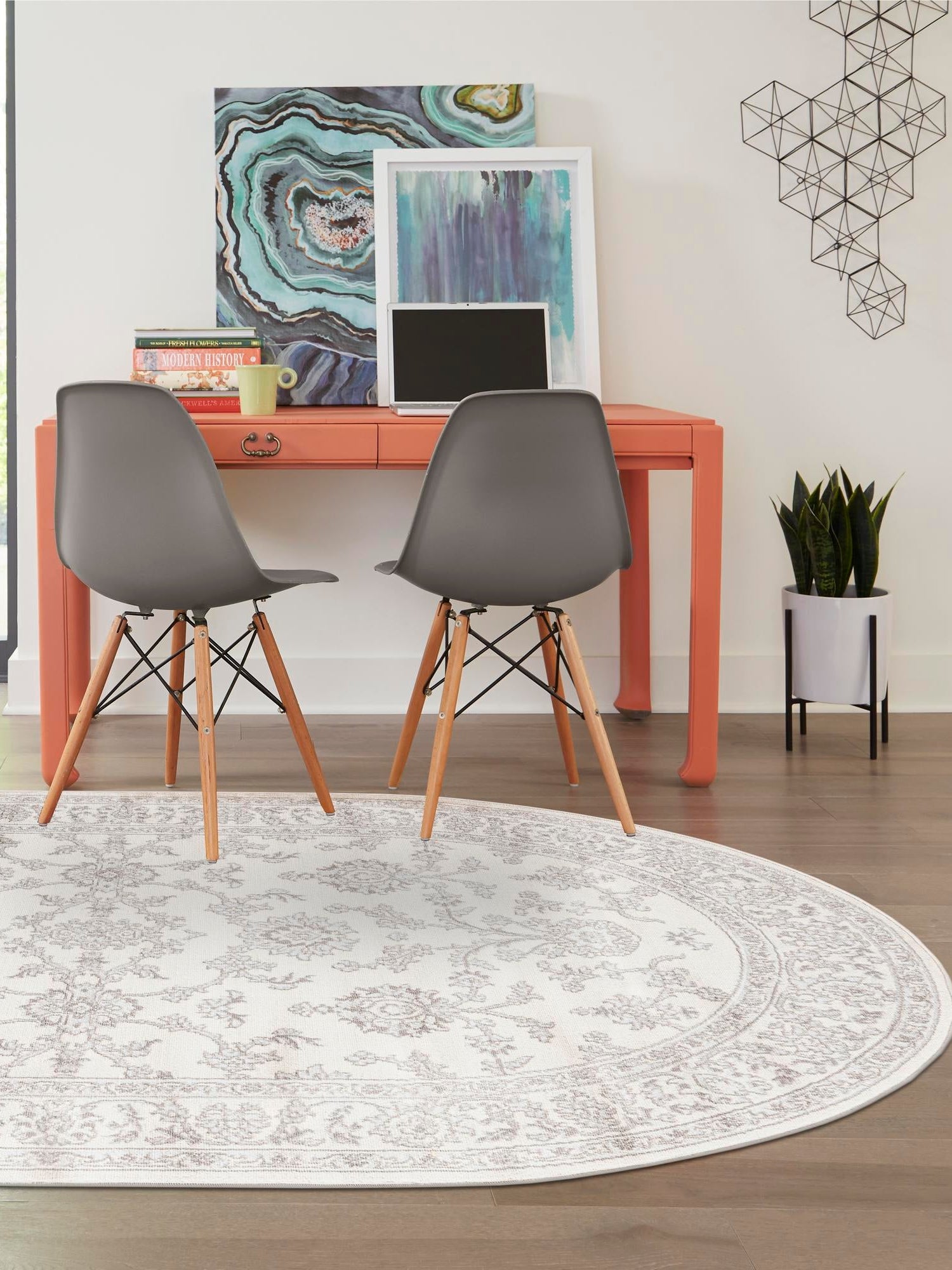 Ivory 3' 1 x 5' 3 Charlotte Oval Area Rug 100% Polypropylene With Jute Backing Traditional Classical Durable Carpet for Living Dining Office Rooms for Sale at Rug Engine