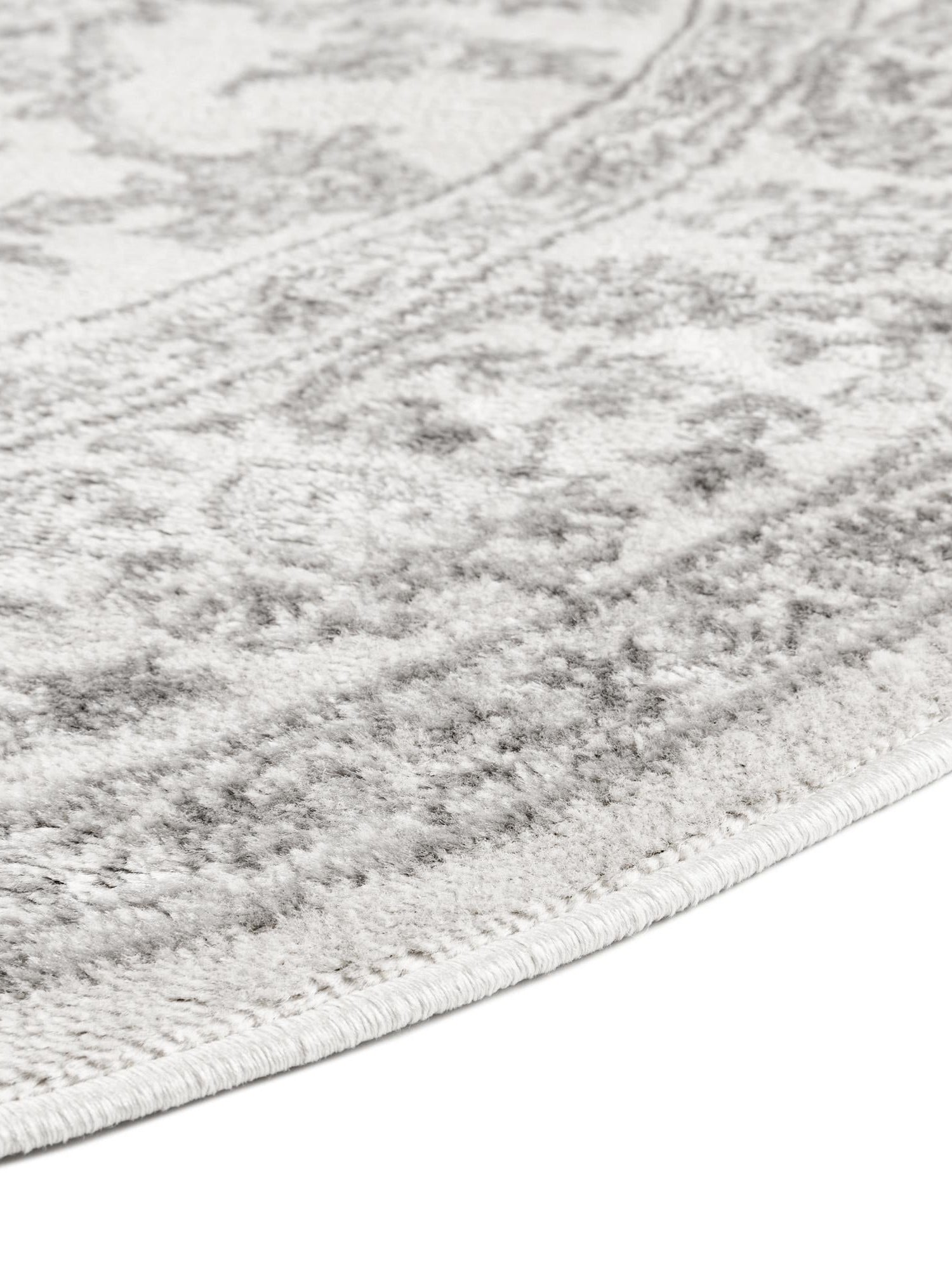 Ivory 5' 3 x 8' Charlotte Oval Area Rug 100% Polypropylene With Jute Backing Traditional Classical Durable Carpet for Living Dining Office Rooms for Sale at Rug Engine