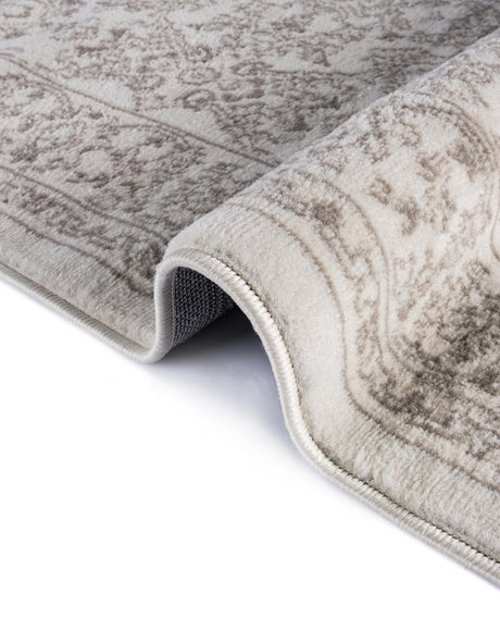 Ivory 5' 3 x 8' Charlotte Oval Area Rug 100% Polypropylene With Jute Backing Traditional Classical Durable Carpet for Living Dining Office Rooms for Sale at Rug Engine