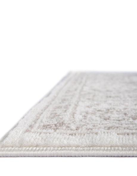 Ivory 5' 3 x 5' 3 Charlotte Octagon Area Rug 100% Polypropylene With Jute Backing Traditional Classical Durable Carpet for Living Dining Office Rooms for Sale at Rug Engine