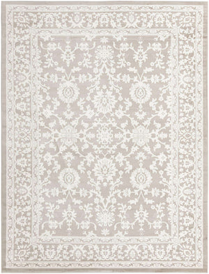 Light Gray 10' x 13' Charlotte Rectangle Area Rug 100% Polypropylene With Jute Backing Traditional Classical Durable Carpet for Living Dining Office Rooms for Sale at Rug Engine