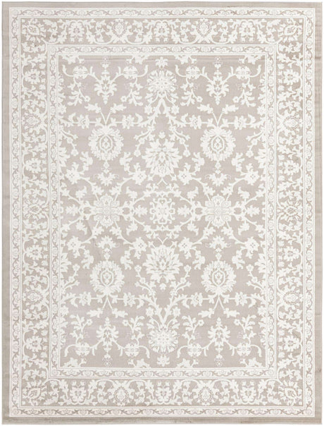 Light Gray 10' x 13' Charlotte Rectangle Area Rug 100% Polypropylene With Jute Backing Traditional Classical Durable Carpet for Living Dining Office Rooms for Sale at Rug Engine