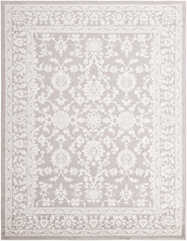 Light Gray 7' 10 x 10' Charlotte Rectangle Area Rug 100% Polypropylene With Jute Backing Traditional Classical Durable Carpet for Living Dining Office Rooms for Sale at Rug Engine