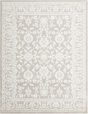 Light Gray 7' 10 x 10' Charlotte Rectangle Area Rug 100% Polypropylene With Jute Backing Traditional Classical Durable Carpet for Living Dining Office Rooms for Sale at Rug Engine