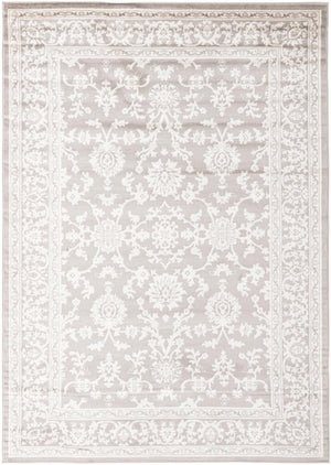 Light Gray 7' 1 x 10' Charlotte Rectangle Area Rug 100% Polypropylene With Jute Backing Traditional Classical Durable Carpet for Living Dining Office Rooms for Sale at Rug Engine