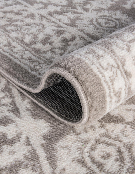 Light Gray 7' 10 x 10' Charlotte Rectangle Area Rug 100% Polypropylene With Jute Backing Traditional Classical Durable Carpet for Living Dining Office Rooms for Sale at Rug Engine