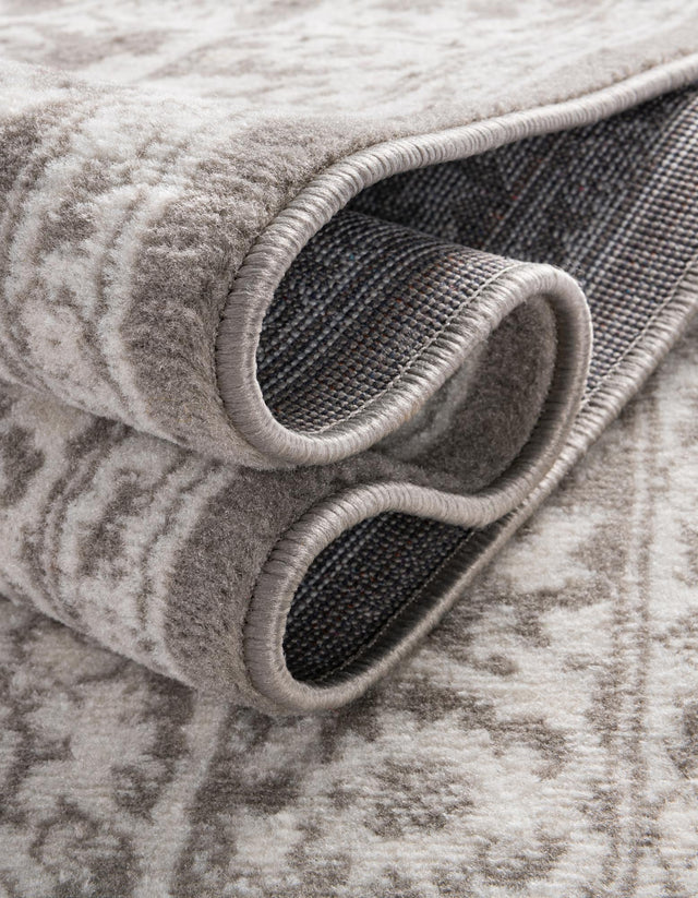 Light Gray 5' 3 x 8' Charlotte Rectangle Area Rug 100% Polypropylene With Jute Backing Traditional Classical Durable Carpet for Living Dining Office Rooms for Sale at Rug Engine