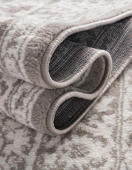 Light Gray 10' x 13' Charlotte Rectangle Area Rug 100% Polypropylene With Jute Backing Traditional Classical Durable Carpet for Living Dining Office Rooms for Sale at Rug Engine