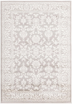 Light Gray 4' 1 x 6' 1 Charlotte Rectangle Area Rug 100% Polypropylene With Jute Backing Traditional Classical Durable Carpet for Living Dining Office Rooms for Sale at Rug Engine