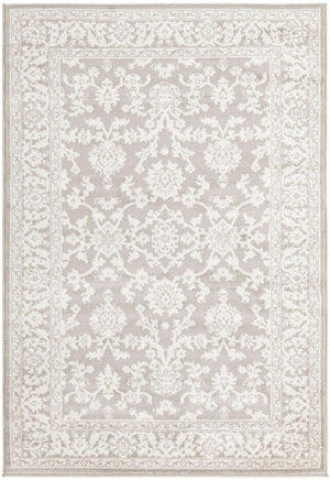 Light Gray 4' 1 x 6' 1 Charlotte Rectangle Area Rug 100% Polypropylene With Jute Backing Traditional Classical Durable Carpet for Living Dining Office Rooms for Sale at Rug Engine