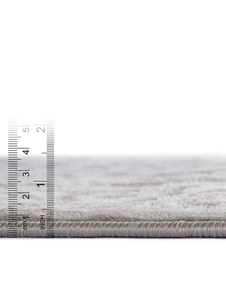 Light Gray 3' 1 x 3' 1 Charlotte Round Area Rug 100% Polypropylene With Jute Backing Traditional Classical Durable Carpet for Living Dining Office Rooms for Sale at Rug Engine