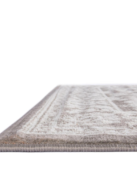 Light Gray 2' x 10' Charlotte Runner Area Rug 100% Polypropylene With Jute Backing Traditional Classical Durable Carpet for Living Dining Office Rooms for Sale at Rug Engine