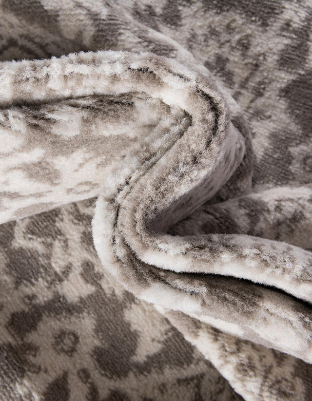 Light Gray 3' 1 x 16' 5 Charlotte Runner Area Rug 100% Polypropylene With Jute Backing Traditional Classical Durable Carpet for Living Dining Office Rooms for Sale at Rug Engine