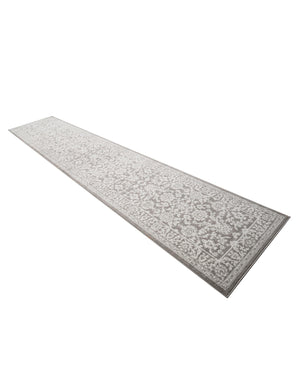 Light Gray 3' 1 x 16' 5 Charlotte Runner Area Rug 100% Polypropylene With Jute Backing Traditional Classical Durable Carpet for Living Dining Office Rooms for Sale at Rug Engine