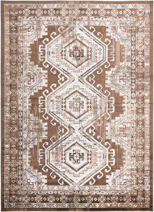 Brown 10' x 14' 1 Charlotte Rectangle Area Rug 100% Polypropylene With Jute Backing Traditional Classical Durable Carpet for Living Dining Office Rooms for Sale at Rug Engine