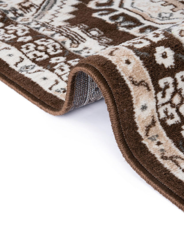 Brown 10' x 14' 1 Charlotte Rectangle Area Rug 100% Polypropylene With Jute Backing Traditional Classical Durable Carpet for Living Dining Office Rooms for Sale at Rug Engine