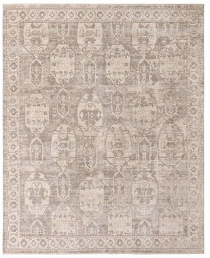 Gray 10' x 12' 4 Lola Rectangle Area Rug Polypropylene With Jute Backing Traditional Pattern Easy Clean Carpet for Home Interior Design for Sale at Rug Engine