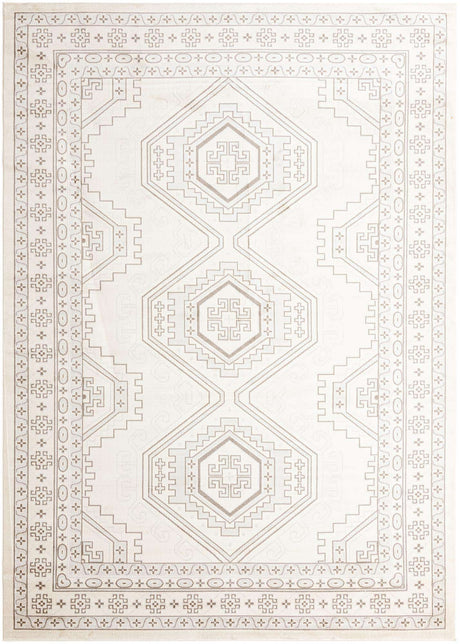 Ivory 10' x 14' 1 Charlotte Rectangle Area Rug 100% Polypropylene With Jute Backing Traditional Classical Durable Carpet for Living Dining Office Rooms for Sale at Rug Engine