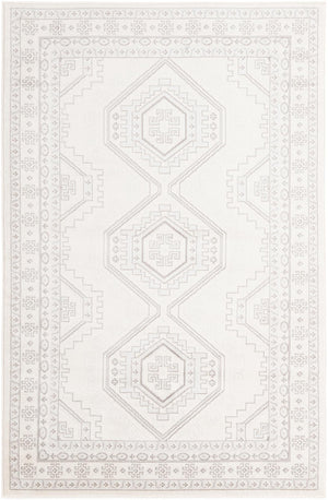 Ivory 5' 3 x 8' Charlotte Rectangle Area Rug 100% Polypropylene With Jute Backing Traditional Classical Durable Carpet for Living Dining Office Rooms for Sale at Rug Engine