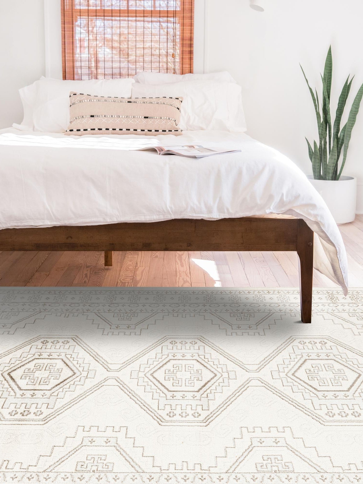 Ivory 10' x 14' 1 Charlotte Rectangle Area Rug 100% Polypropylene With Jute Backing Traditional Classical Durable Carpet for Living Dining Office Rooms for Sale at Rug Engine