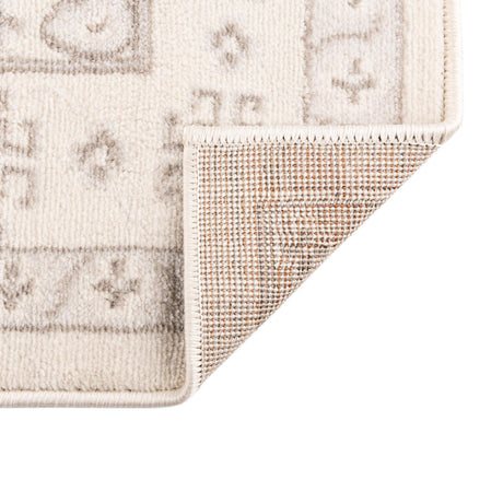 Ivory 3' 1 x 5' 3 Charlotte Rectangle Area Rug 100% Polypropylene With Jute Backing Traditional Classical Durable Carpet for Living Dining Office Rooms for Sale at Rug Engine