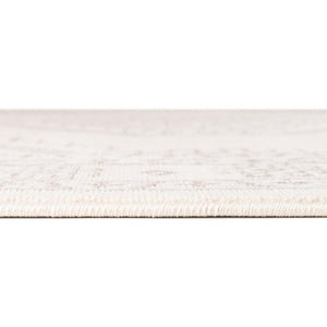 Ivory 7' 10 x 7' 10 Charlotte Octagon Area Rug 100% Polypropylene With Jute Backing Traditional Classical Durable Carpet for Living Dining Office Rooms for Sale at Rug Engine