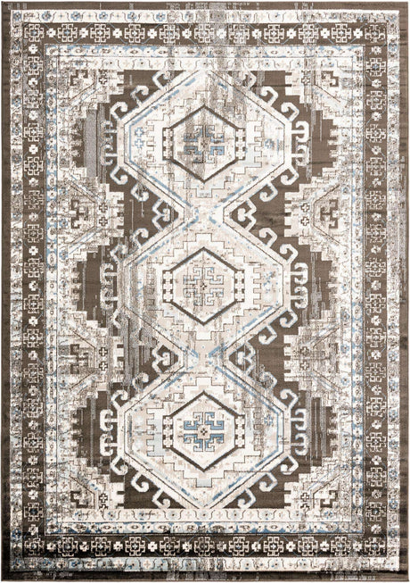 Gray 7' 1 x 10' Charlotte Rectangle Area Rug 100% Polypropylene With Jute Backing Traditional Classical Durable Carpet for Living Dining Office Rooms for Sale at Rug Engine