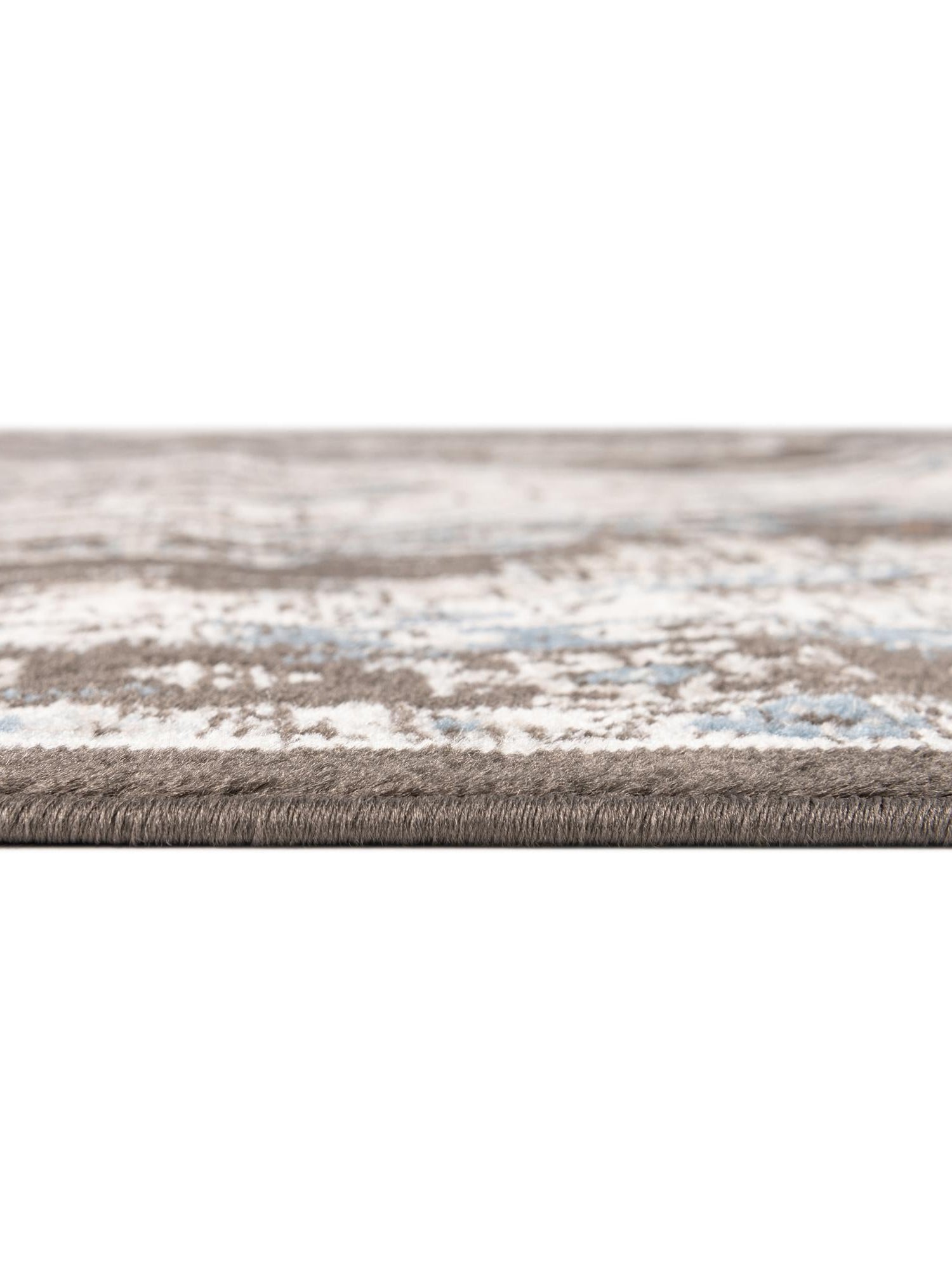 Gray 3' 1 x 3' 1 Charlotte Round Area Rug 100% Polypropylene With Jute Backing Traditional Classical Durable Carpet for Living Dining Office Rooms for Sale at Rug Engine