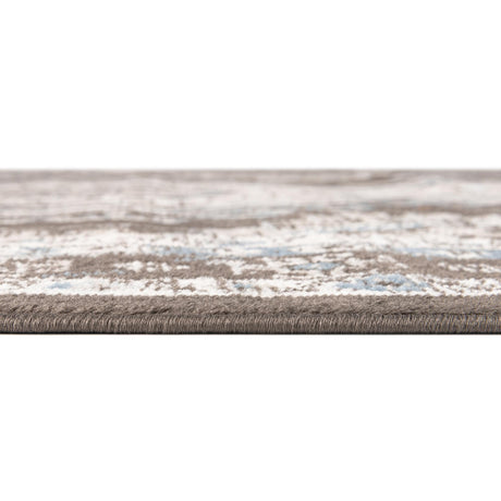 Gray 5' 3 x 8' Charlotte Oval Area Rug 100% Polypropylene With Jute Backing Traditional Classical Durable Carpet for Living Dining Office Rooms for Sale at Rug Engine