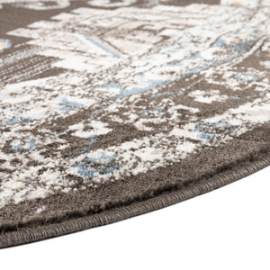 Gray 7' 10 x 10' Charlotte Oval Area Rug 100% Polypropylene With Jute Backing Traditional Classical Durable Carpet for Living Dining Office Rooms for Sale at Rug Engine