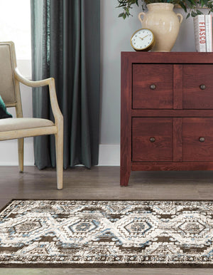 Gray 3' 1 x 16' 5 Charlotte Runner Area Rug 100% Polypropylene With Jute Backing Traditional Classical Durable Carpet for Living Dining Office Rooms for Sale at Rug Engine