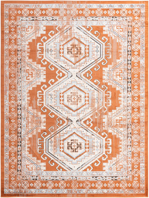 Terracotta 10' x 13' 1 Charlotte Rectangle Area Rug 100% Polypropylene With Jute Backing Traditional Classical Durable Carpet for Living Dining Office Rooms for Sale at Rug Engine