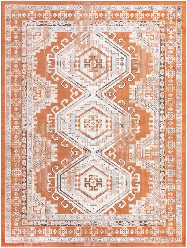 Terracotta 10' x 13' 1 Charlotte Rectangle Area Rug 100% Polypropylene With Jute Backing Traditional Classical Durable Carpet for Living Dining Office Rooms for Sale at Rug Engine