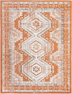 Terracotta 9' x 12' Charlotte Rectangle Area Rug 100% Polypropylene With Jute Backing Traditional Classical Durable Carpet for Living Dining Office Rooms for Sale at Rug Engine