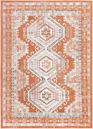 Terracotta 7' 1 x 10' Charlotte Rectangle Area Rug 100% Polypropylene With Jute Backing Traditional Classical Durable Carpet for Living Dining Office Rooms for Sale at Rug Engine