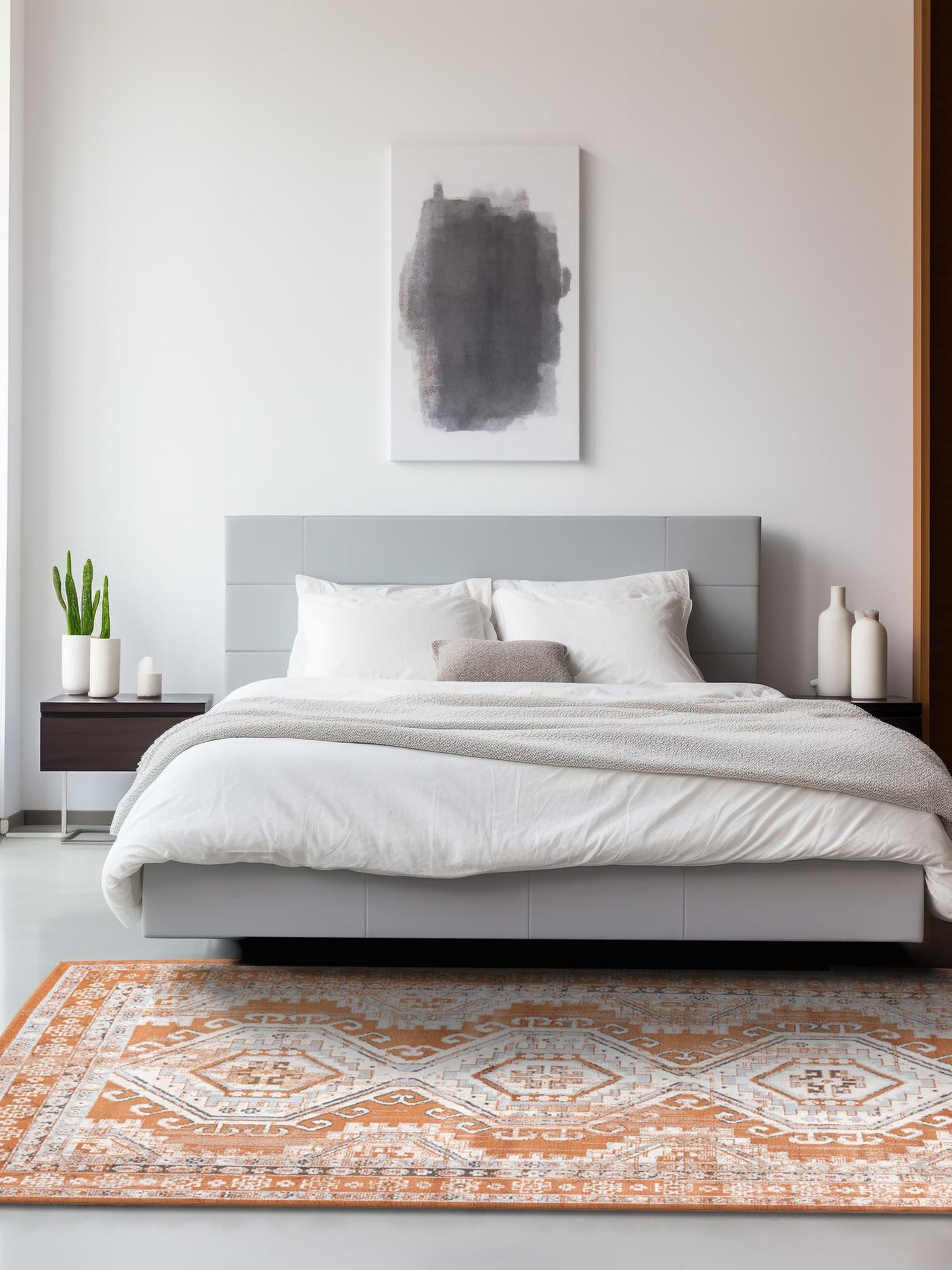 Terracotta 9' x 12' Charlotte Rectangle Area Rug 100% Polypropylene With Jute Backing Traditional Classical Durable Carpet for Living Dining Office Rooms for Sale at Rug Engine