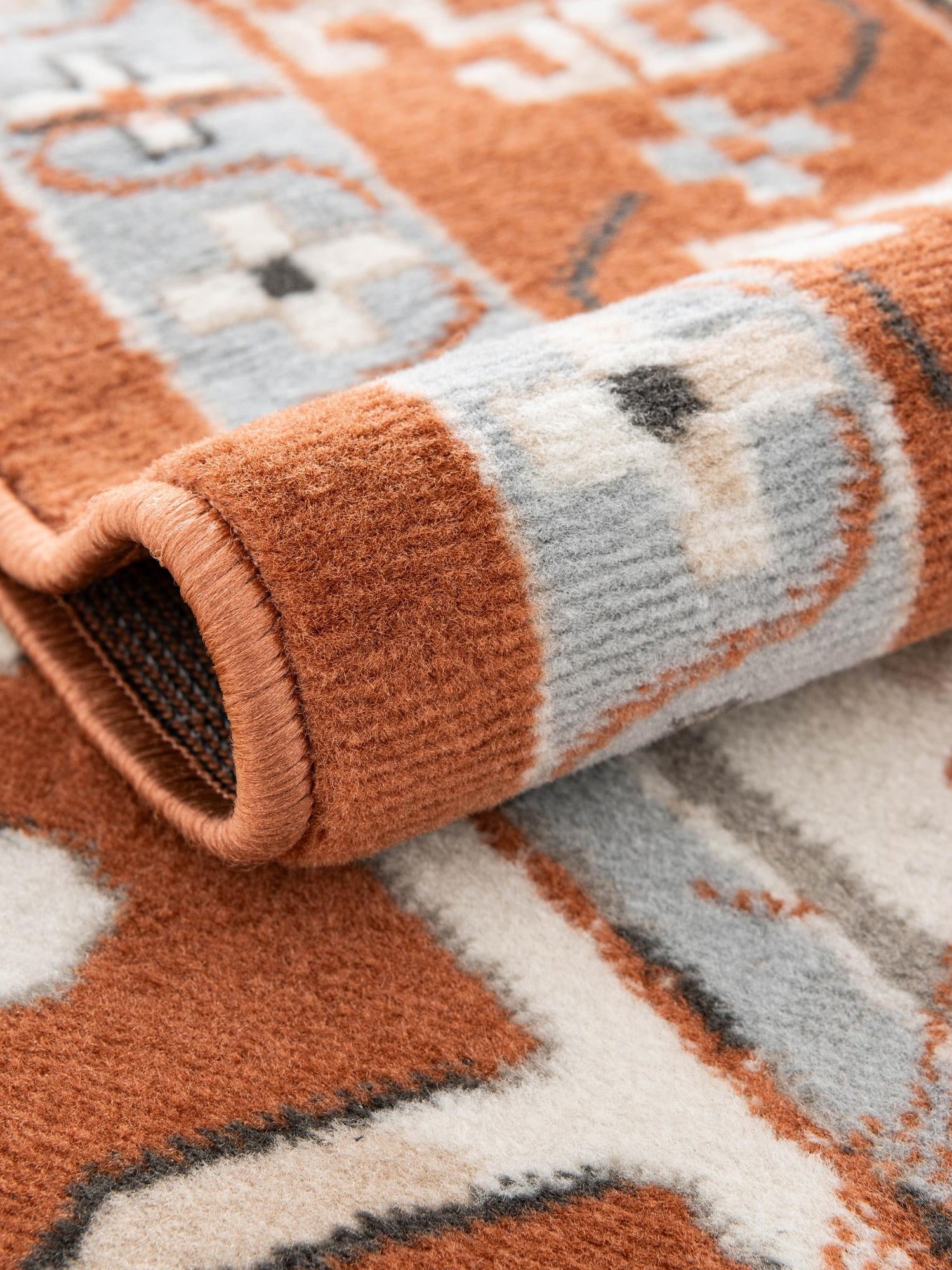 Terracotta 2' x 3' 1 Charlotte Rectangle Area Rug 100% Polypropylene With Jute Backing Traditional Classical Durable Carpet for Living Dining Office Rooms for Sale at Rug Engine