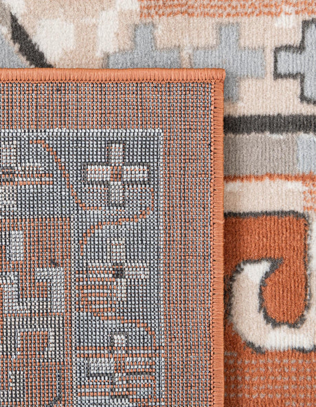 Terracotta 2' x 3' 1 Charlotte Rectangle Area Rug 100% Polypropylene With Jute Backing Traditional Classical Durable Carpet for Living Dining Office Rooms for Sale at Rug Engine