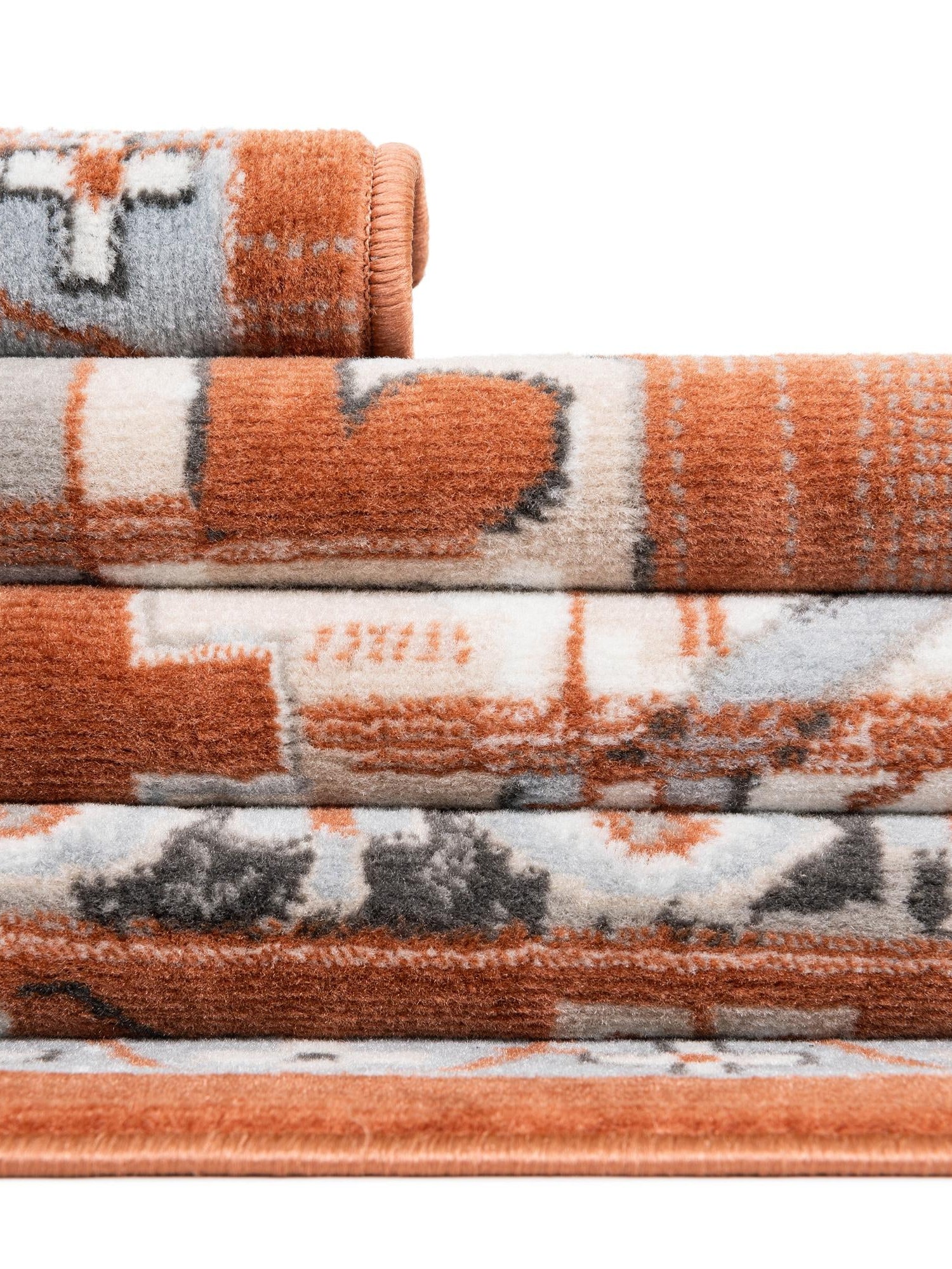 Terracotta 10' x 13' 1 Charlotte Rectangle Area Rug 100% Polypropylene With Jute Backing Traditional Classical Durable Carpet for Living Dining Office Rooms for Sale at Rug Engine
