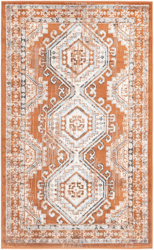 Terracotta 3' 1 x 5' 3 Charlotte Rectangle Area Rug 100% Polypropylene With Jute Backing Traditional Classical Durable Carpet for Living Dining Office Rooms for Sale at Rug Engine