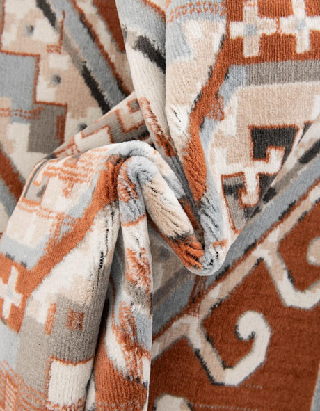 Terracotta 12' x 12' Charlotte Square Area Rug 100% Polypropylene With Jute Backing Traditional Classical Durable Carpet for Living Dining Office Rooms for Sale at Rug Engine