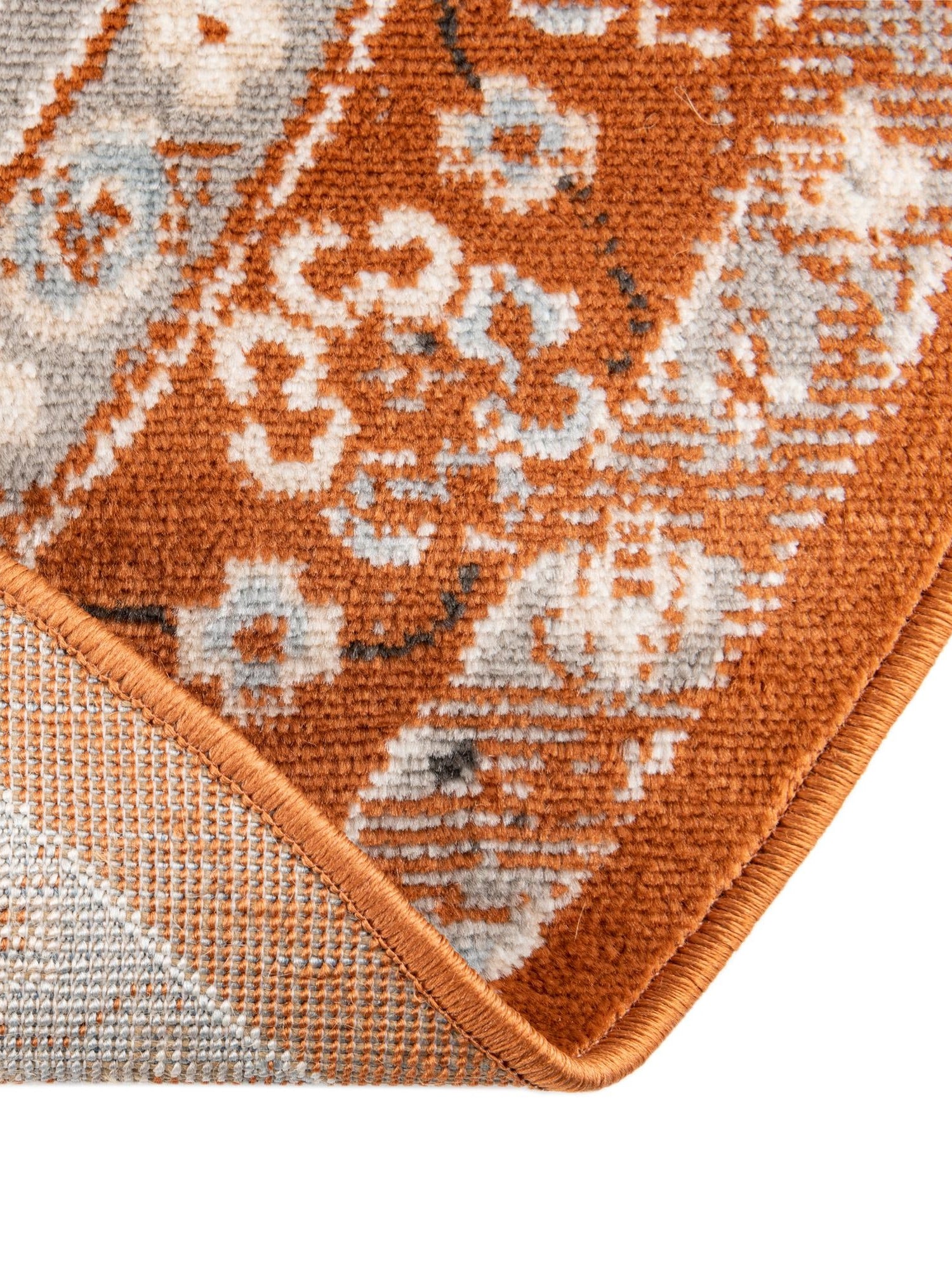 Terracotta 7' 10 x 10' Charlotte Oval Area Rug 100% Polypropylene With Jute Backing Traditional Classical Durable Carpet for Living Dining Office Rooms for Sale at Rug Engine