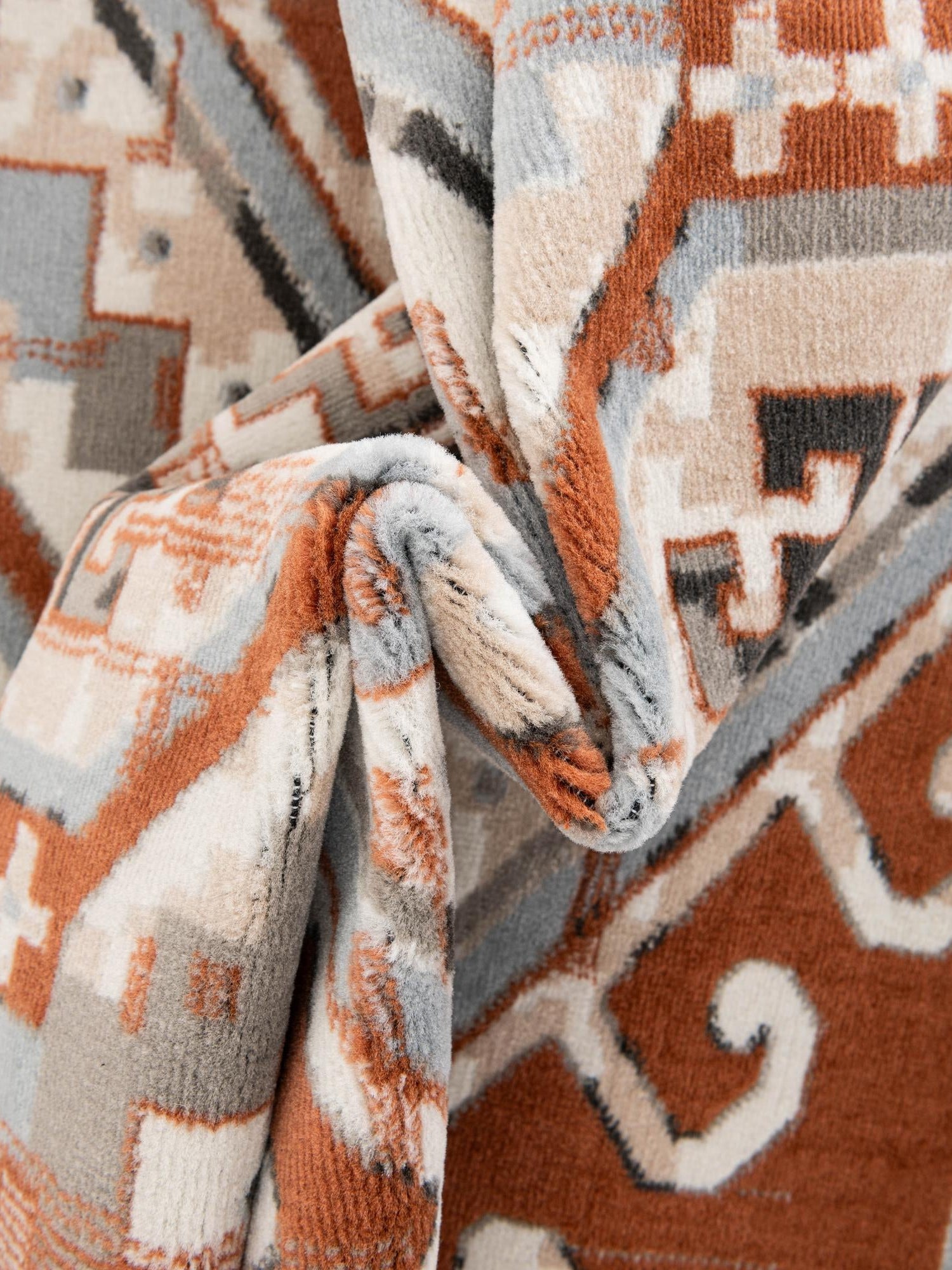 Terracotta 2' x 6' 1 Charlotte Runner Area Rug 100% Polypropylene With Jute Backing Traditional Classical Durable Carpet for Living Dining Office Rooms for Sale at Rug Engine