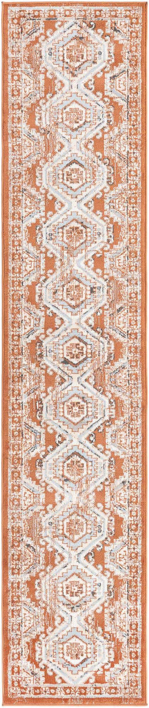 Terracotta 2' x 9' 10 Charlotte Runner Area Rug 100% Polypropylene With Jute Backing Traditional Classical Durable Carpet for Living Dining Office Rooms for Sale at Rug Engine