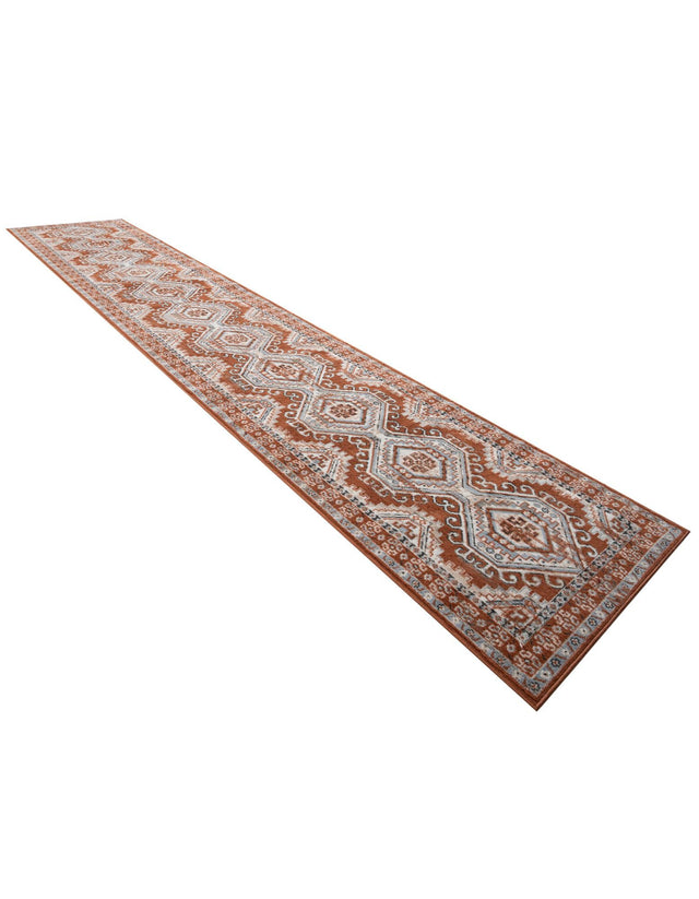 Terracotta 3' 1 x 16' 5 Charlotte Runner Area Rug 100% Polypropylene With Jute Backing Traditional Classical Durable Carpet for Living Dining Office Rooms for Sale at Rug Engine