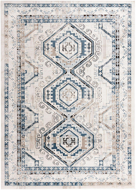 Gray Blue 10' x 14' 1 Charlotte Rectangle Area Rug 100% Polypropylene With Jute Backing Traditional Classical Durable Carpet for Living Dining Office Rooms for Sale at Rug Engine