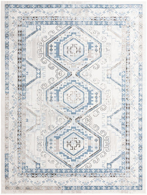 Gray Blue 10' x 13' Charlotte Rectangle Area Rug 100% Polypropylene With Jute Backing Traditional Classical Durable Carpet for Living Dining Office Rooms for Sale at Rug Engine