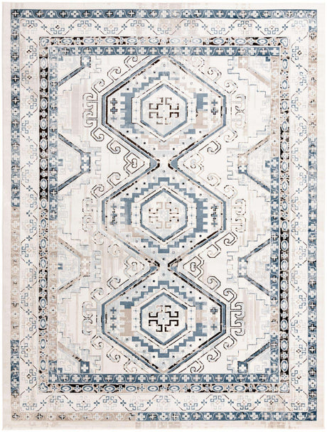 Gray Blue 10' x 13' Charlotte Rectangle Area Rug 100% Polypropylene With Jute Backing Traditional Classical Durable Carpet for Living Dining Office Rooms for Sale at Rug Engine