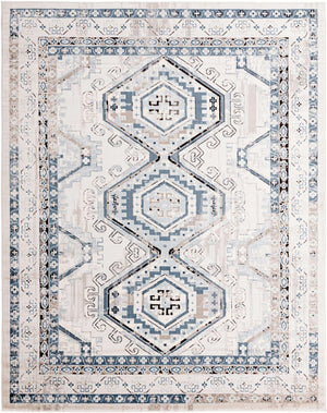 Gray Blue 7' 10 x 10' Charlotte Rectangle Area Rug 100% Polypropylene With Jute Backing Traditional Classical Durable Carpet for Living Dining Office Rooms for Sale at Rug Engine